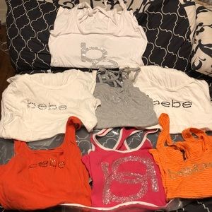 NWOT shirts except bottom row pink and coral Lg